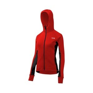 TYR Warm Up Alliance Victory Hooded Jacket NWT Size XS